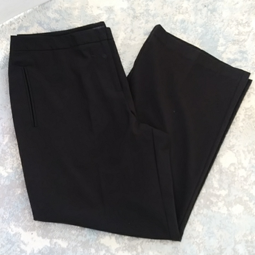 George Paris Fit Trouser Dress Pants 16P Black